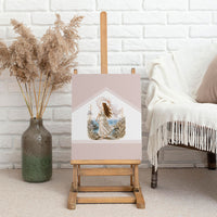 Aphrodite Greek Goddess Canvas Wall Art Classical Mythology Vintage Art Ocean Scene