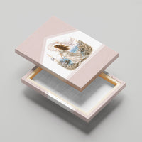 Aphrodite Greek Goddess Canvas Wall Art Classical Mythology Vintage Art Ocean Scene