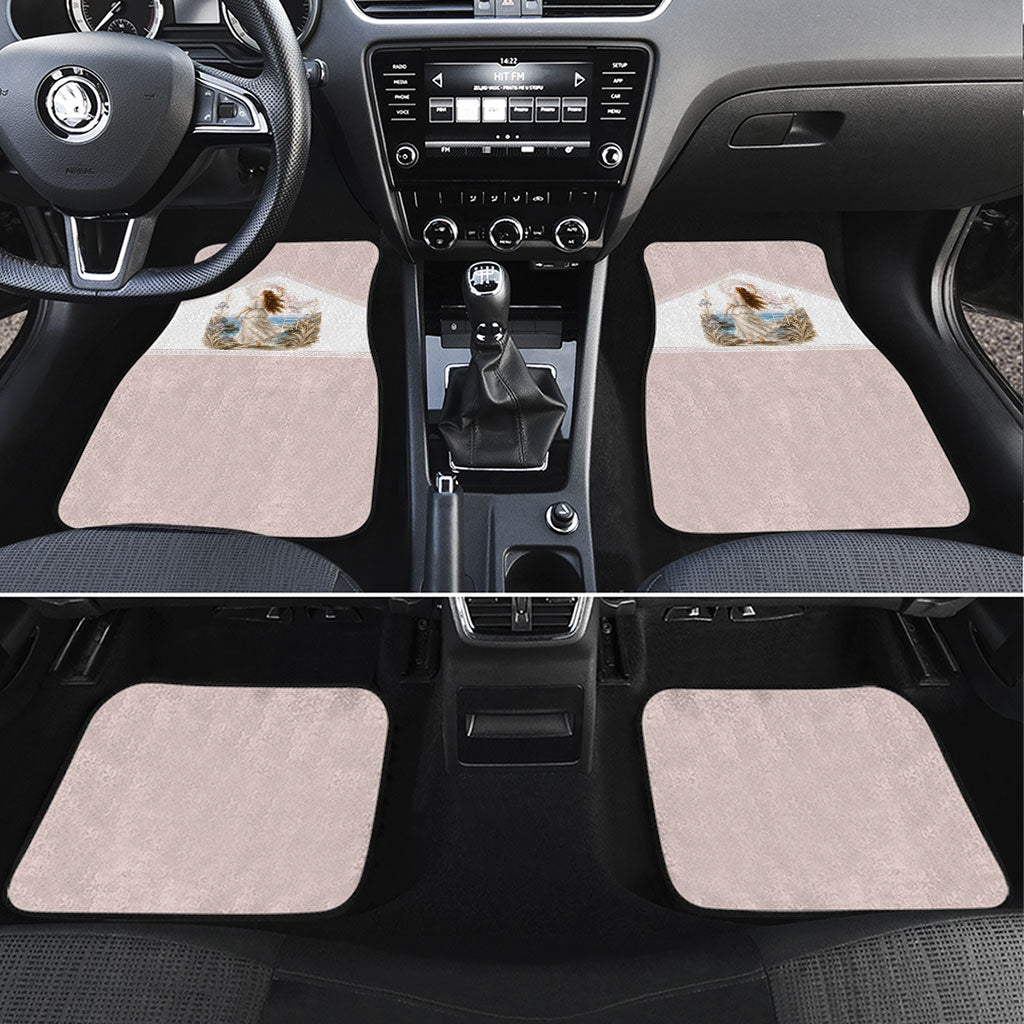 Aphrodite Greek Goddess Car Mats Classical Mythology Vintage Art Ocean Scene
