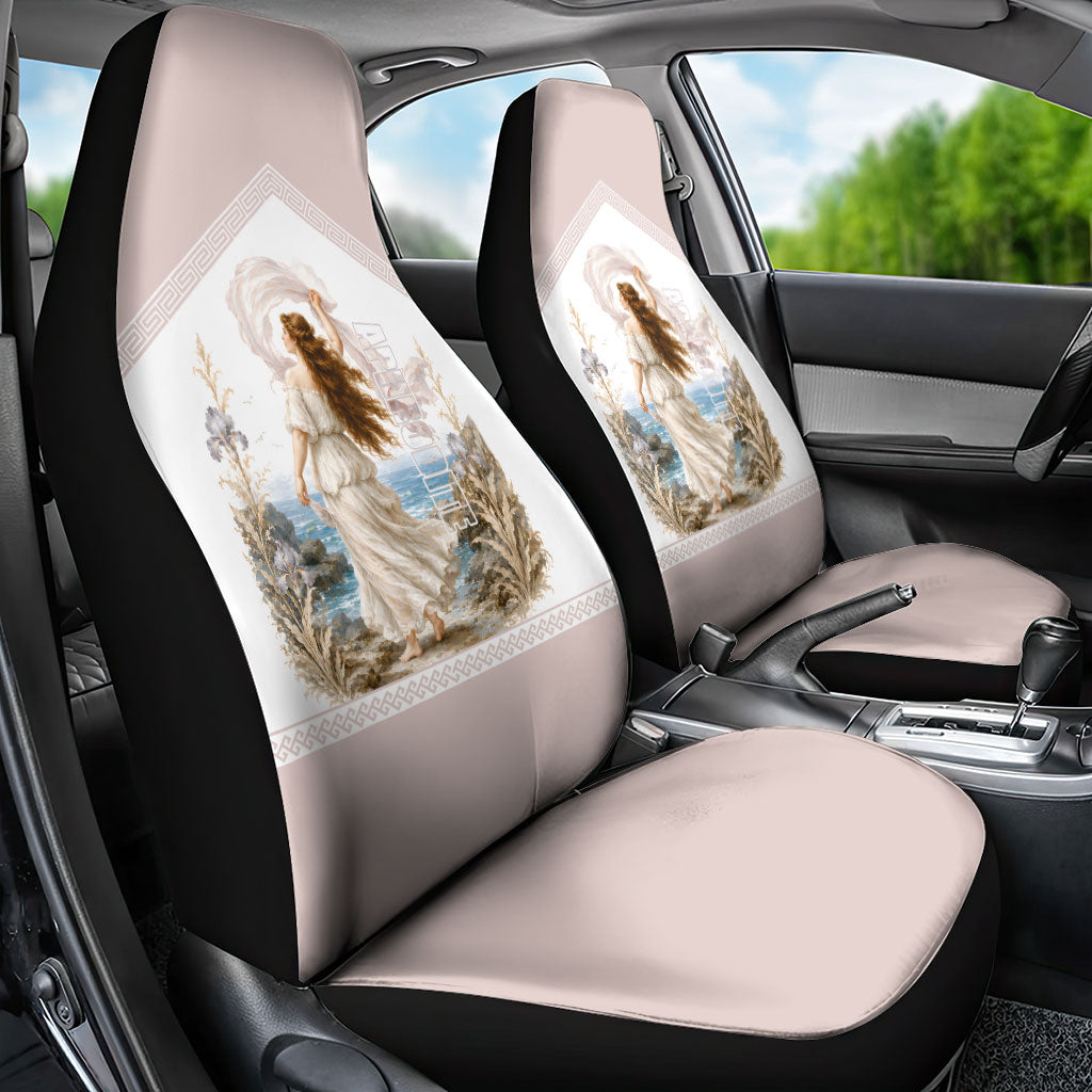 Aphrodite Greek Goddess Car Seat Cover Classical Mythology Vintage Art Ocean Scene