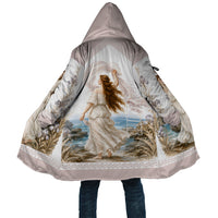 Aphrodite Greek Goddess Cloak Classical Mythology Vintage Art Ocean Scene