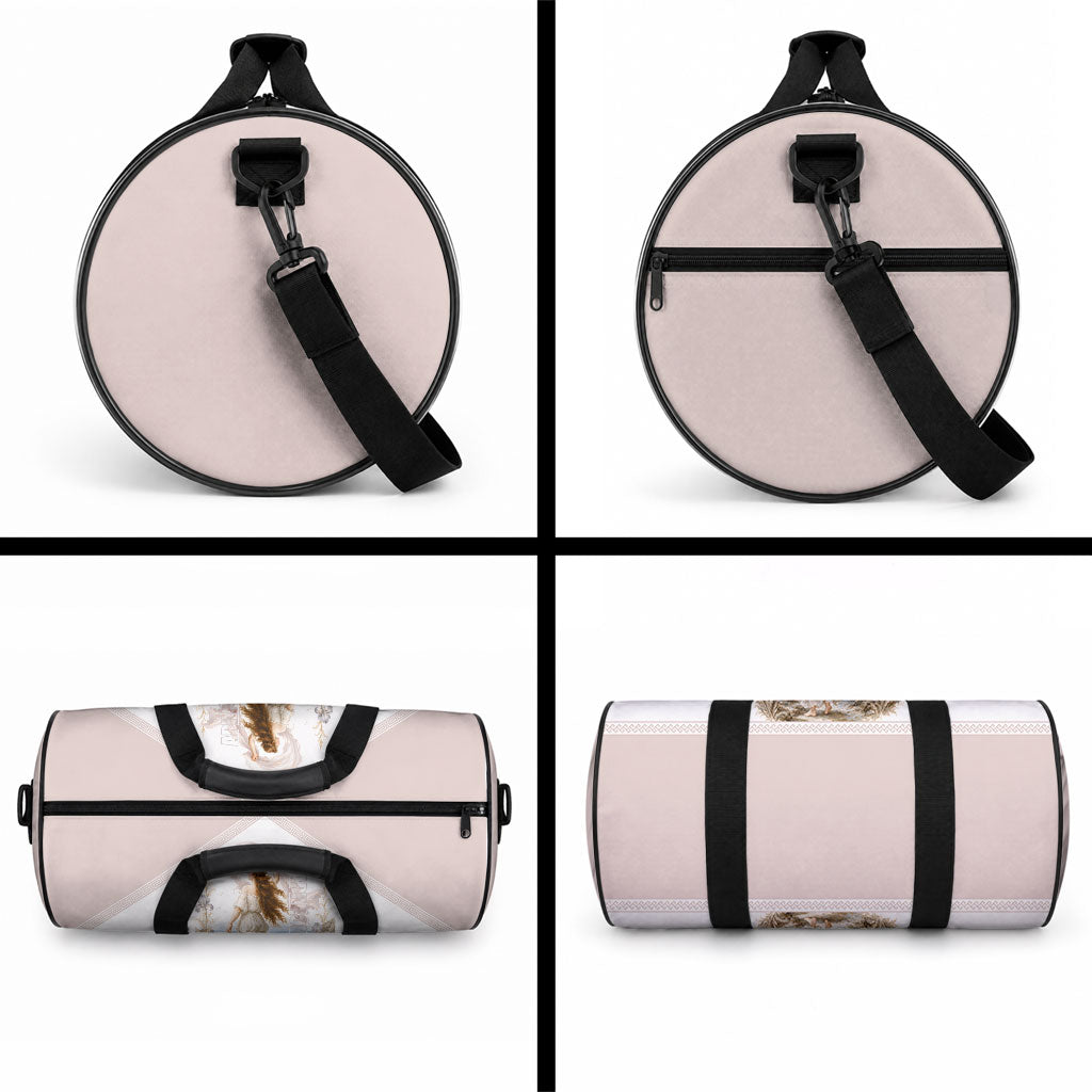 Aphrodite Greek Goddess Duffle Bag Classical Mythology Vintage Art Ocean Scene