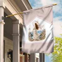 Aphrodite Greek Goddess Garden Flag Classical Mythology Vintage Art Ocean Scene