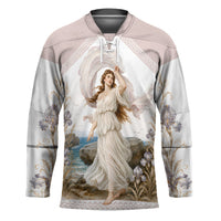 Aphrodite Greek Goddess Hockey Jersey Classical Mythology Vintage Art Ocean Scene