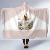 Aphrodite Greek Goddess Hooded Blanket Classical Mythology Vintage Art Ocean Scene