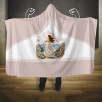 Aphrodite Greek Goddess Hooded Blanket Classical Mythology Vintage Art Ocean Scene