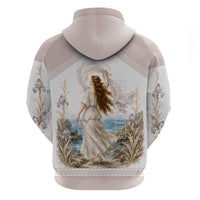 Aphrodite Greek Goddess Hoodie Classical Mythology Vintage Art Ocean Scene