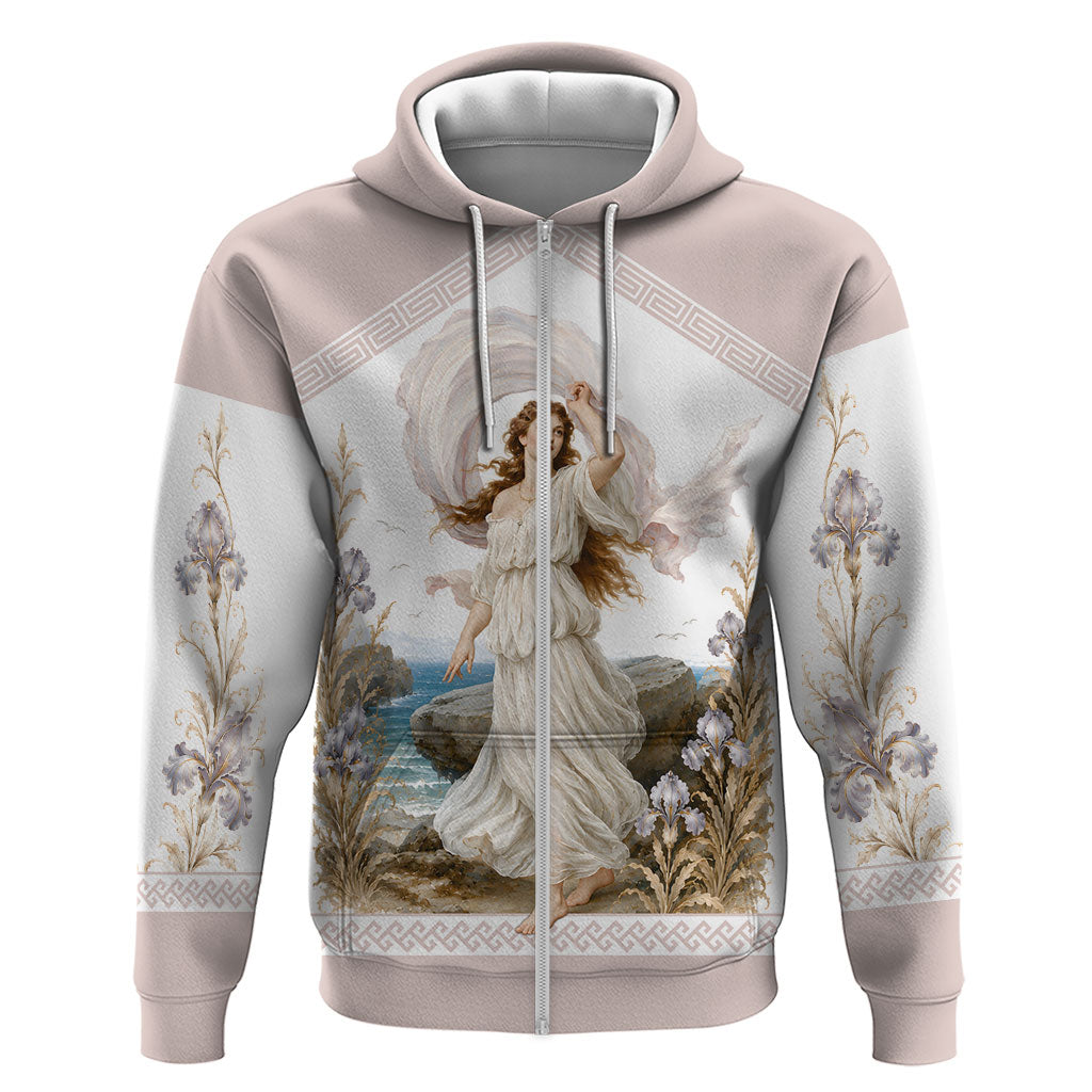 Aphrodite Greek Goddess Hoodie Classical Mythology Vintage Art Ocean Scene