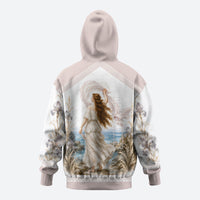Aphrodite Greek Goddess Hoodie Classical Mythology Vintage Art Ocean Scene