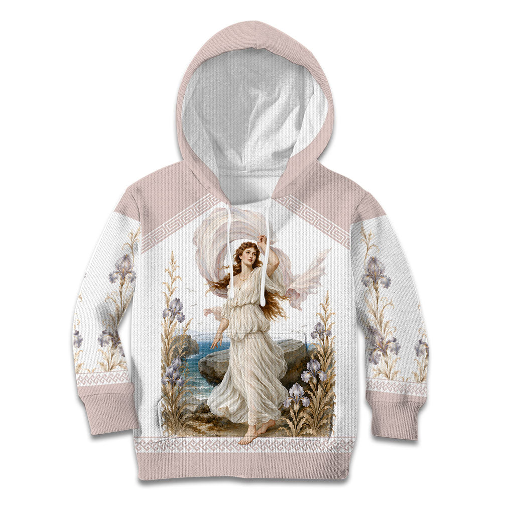 Aphrodite Greek Goddess Kid Hoodie Classical Mythology Vintage Art Ocean Scene