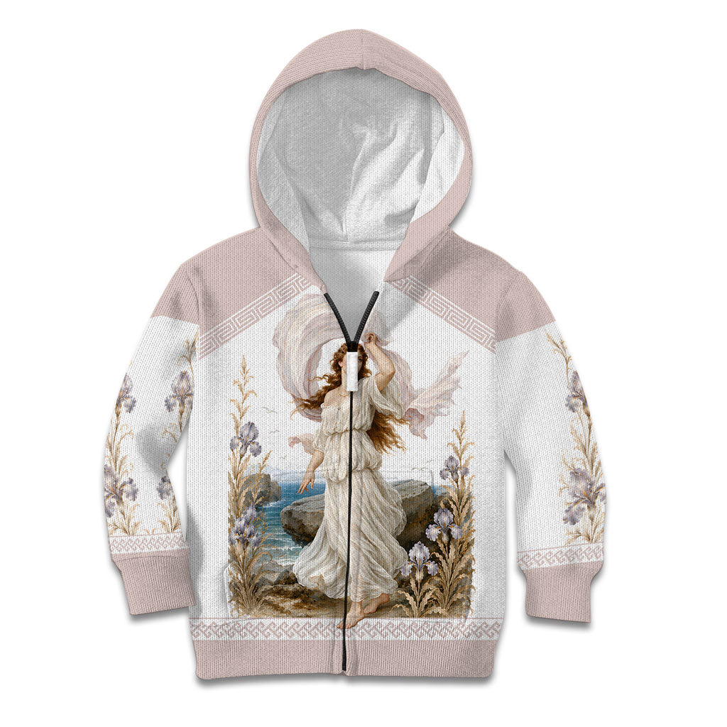 Aphrodite Greek Goddess Kid Hoodie Classical Mythology Vintage Art Ocean Scene