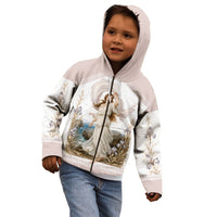 Aphrodite Greek Goddess Kid Hoodie Classical Mythology Vintage Art Ocean Scene
