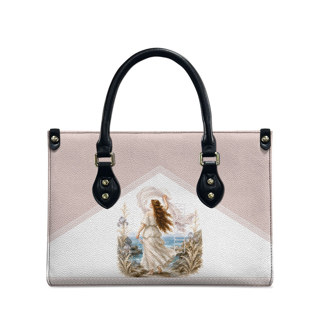 Aphrodite Greek Goddess Leather Bag Classical Mythology Vintage Art Ocean Scene