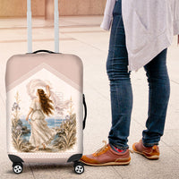 Aphrodite Greek Goddess Luggage Cover Classical Mythology Vintage Art Ocean Scene