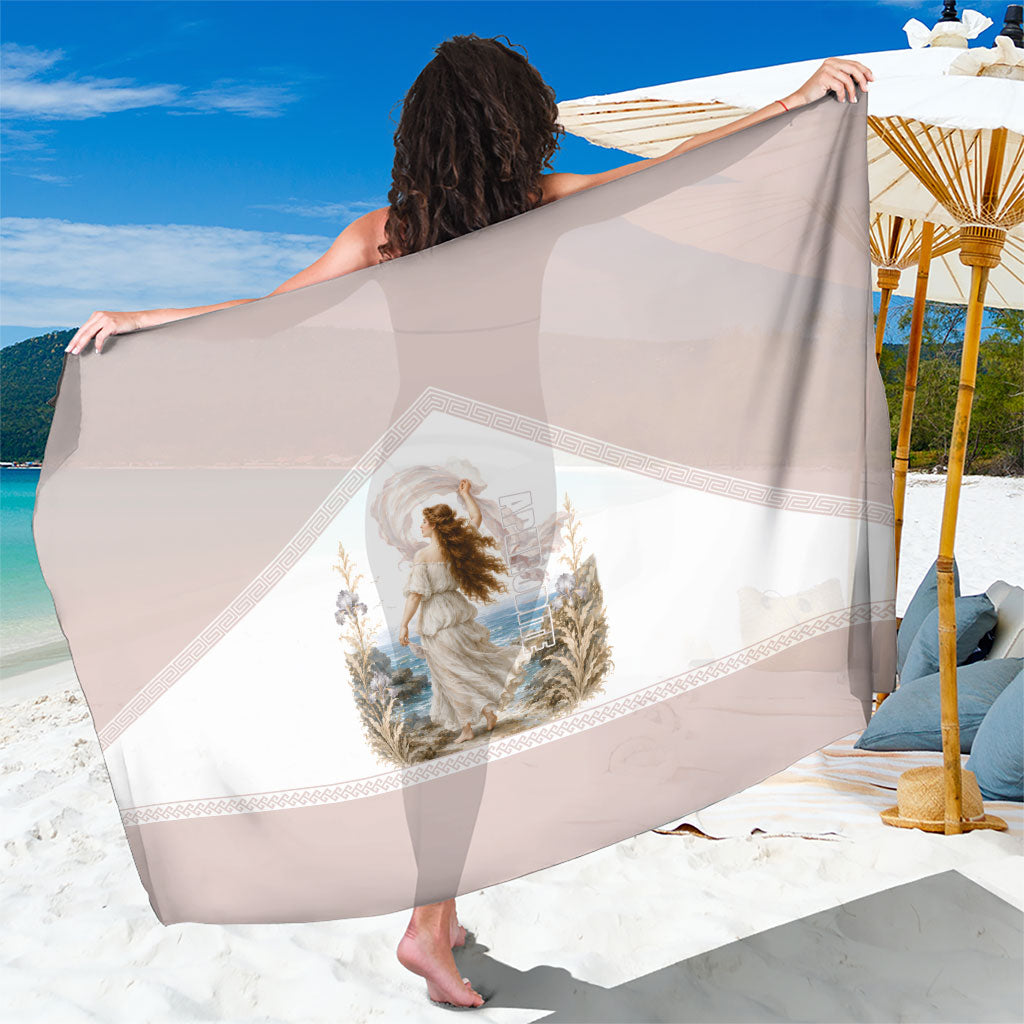 Aphrodite Greek Goddess Sarong Classical Mythology Vintage Art Ocean Scene