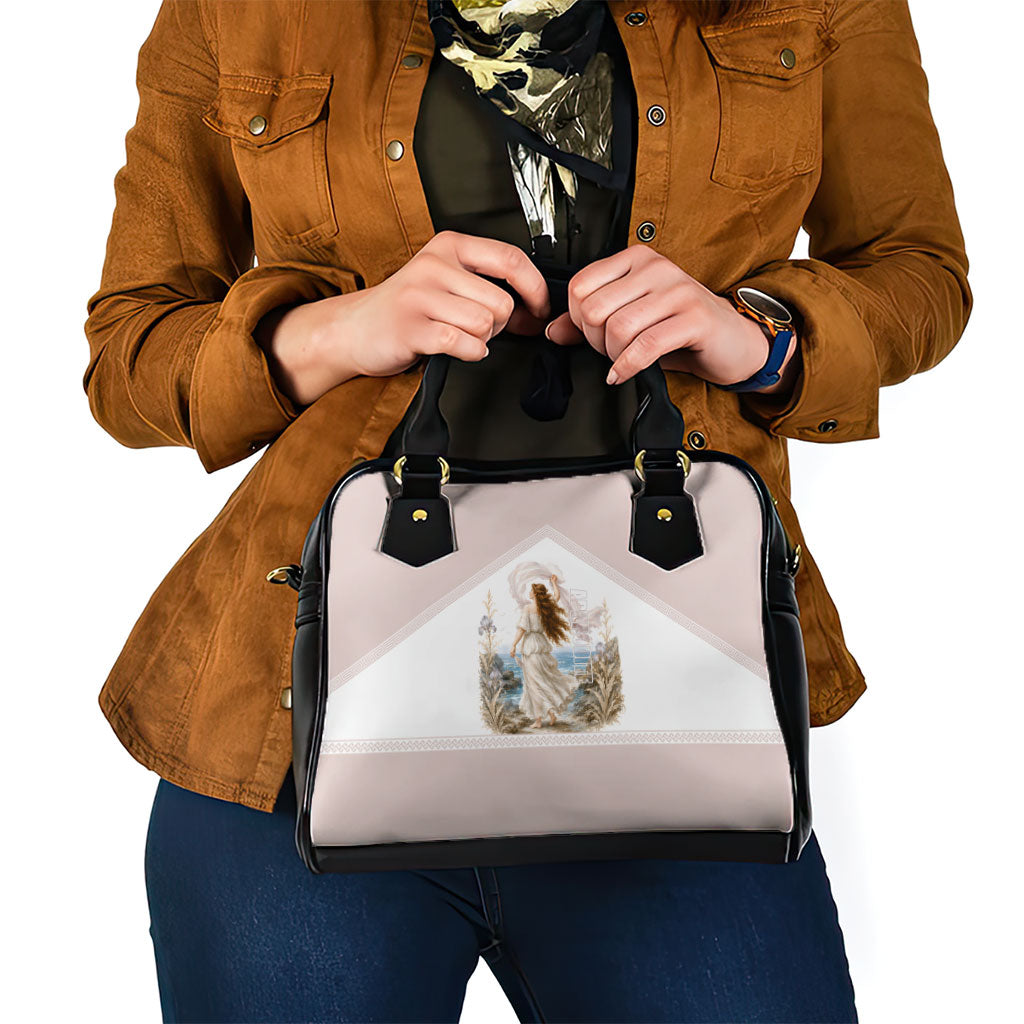 Aphrodite Greek Goddess Shoulder Handbag Classical Mythology Vintage Art Ocean Scene
