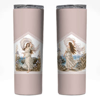 Aphrodite Greek Goddess Skinny Tumbler Classical Mythology Vintage Art Ocean Scene