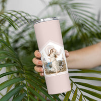 Aphrodite Greek Goddess Skinny Tumbler Classical Mythology Vintage Art Ocean Scene