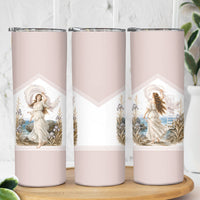 Aphrodite Greek Goddess Skinny Tumbler Classical Mythology Vintage Art Ocean Scene