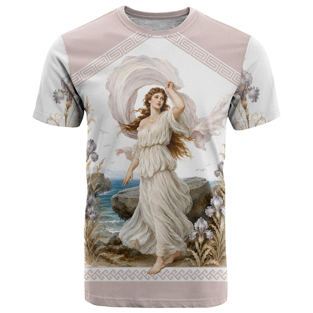 Aphrodite Greek Goddess T Shirt Classical Mythology Vintage Art Ocean Scene