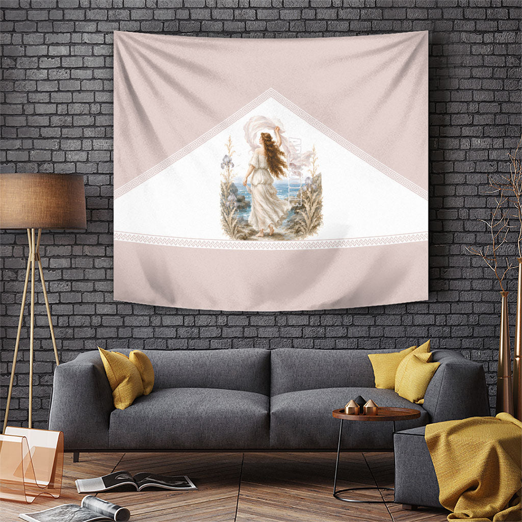 Aphrodite Greek Goddess Tapestry Classical Mythology Vintage Art Ocean Scene