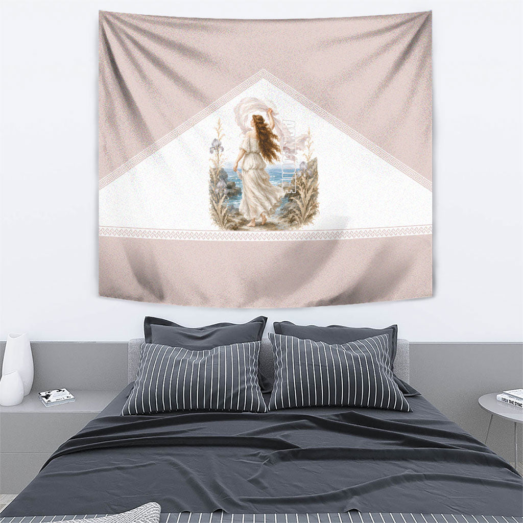 Aphrodite Greek Goddess Tapestry Classical Mythology Vintage Art Ocean Scene