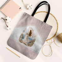 Aphrodite Greek Goddess Tote Bag Classical Mythology Vintage Art Ocean Scene