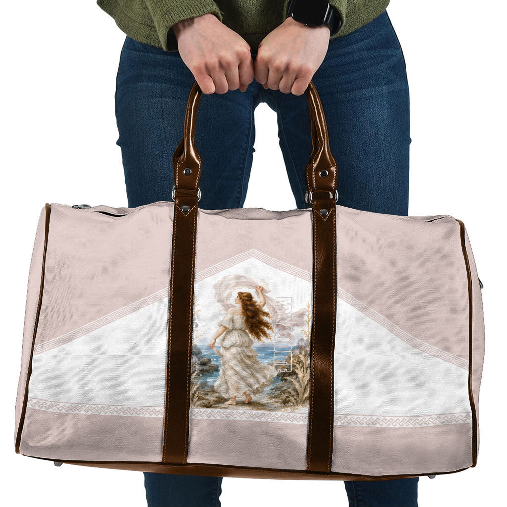 Aphrodite Greek Goddess Travel Bag Classical Mythology Vintage Art Ocean Scene