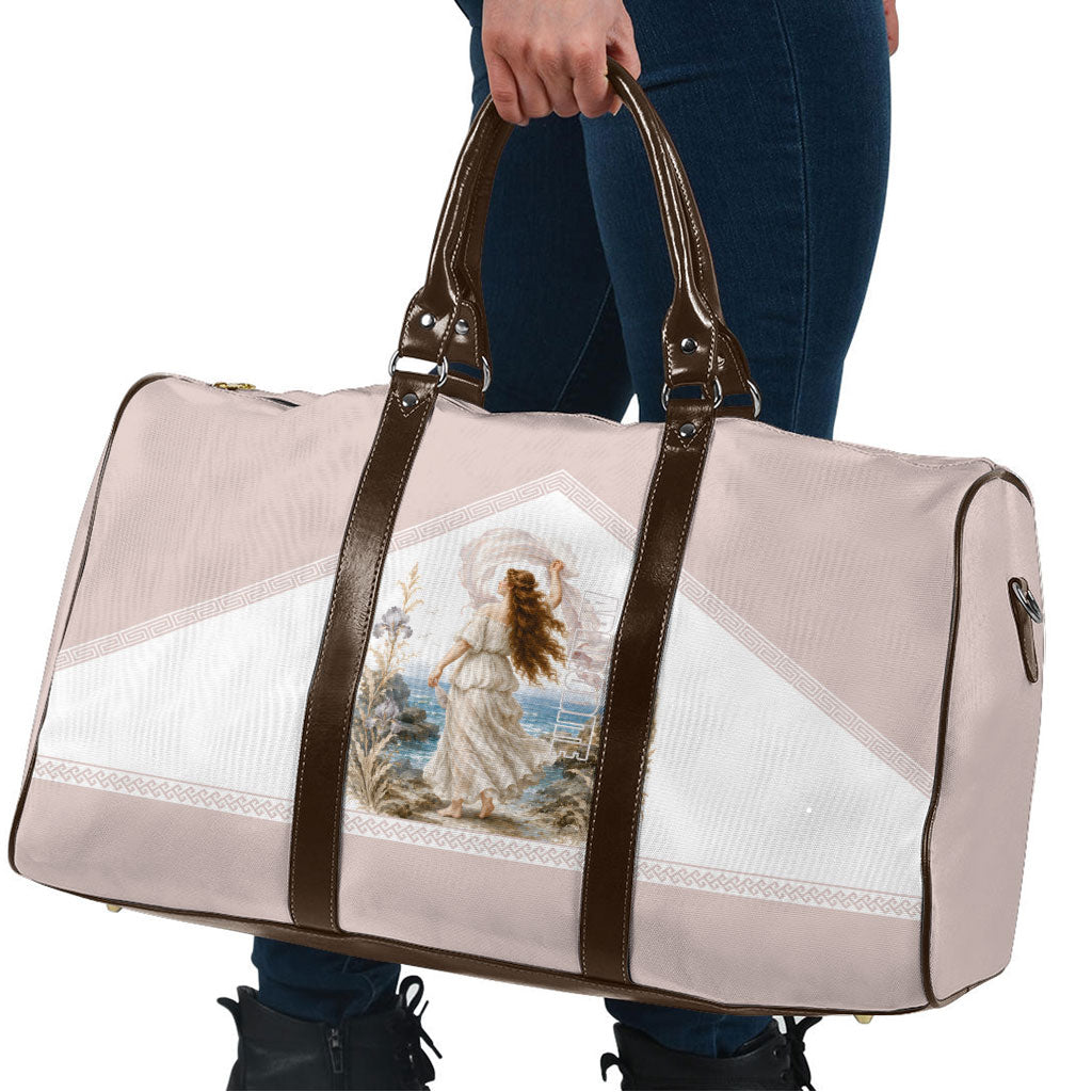Aphrodite Greek Goddess Travel Bag Classical Mythology Vintage Art Ocean Scene