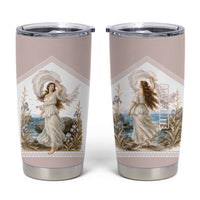 Aphrodite Greek Goddess Tumbler Cup Classical Mythology Vintage Art Ocean Scene