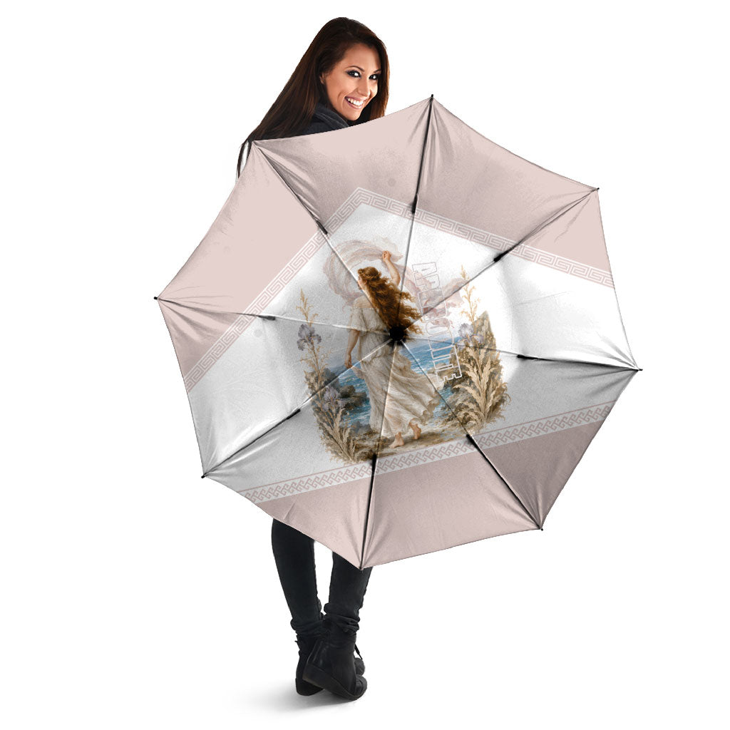 Aphrodite Greek Goddess Umbrella Classical Mythology Vintage Art Ocean Scene