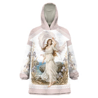 Aphrodite Greek Goddess Wearable Blanket Hoodie Classical Mythology Vintage Art Ocean Scene