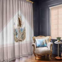 Aphrodite Greek Goddess Window Curtain Classical Mythology Vintage Art Ocean Scene