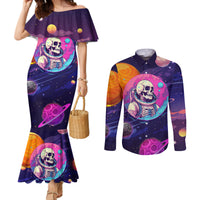 skull-couples-matching-mermaid-dress-and-long-sleeve-button-shirts-i-love-you-in-every-universe-cosmic-abstract-art