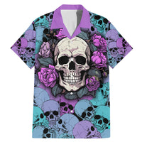 Skull Pattern Family Matching Mermaid Dress and Hawaiian Shirt Your Are Not Hard To Love - Wonder Print Shop