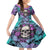 Skull Pattern Family Matching Short Sleeve Bodycon Dress and Hawaiian Shirt Your Are Not Hard To Love - Wonder Print Shop
