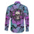 Skull Pattern Family Matching Short Sleeve Bodycon Dress and Hawaiian Shirt Your Are Not Hard To Love - Wonder Print Shop