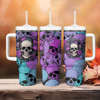 Skull Pattern Tumbler With Handle Your Are Not Hard To Love - Wonder Print Shop