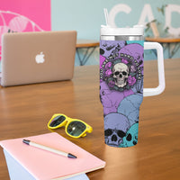 Skull Pattern Tumbler With Handle Your Are Not Hard To Love - Wonder Print Shop