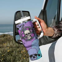 Skull Pattern Tumbler With Handle Your Are Not Hard To Love - Wonder Print Shop
