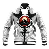 Viking Ravens Baseball Jacket Can't Hide Our Warrior Pride - Wonder Print Shop