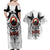 Viking Ravens Couples Matching Off Shoulder Maxi Dress and Hawaiian Shirt Can't Hide Our Warrior Pride - Wonder Print Shop