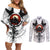 Viking Ravens Couples Matching Off Shoulder Short Dress and Long Sleeve Button Shirts Can't Hide Our Warrior Pride - Wonder Print Shop