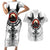 Viking Ravens Couples Matching Short Sleeve Bodycon Dress and Hawaiian Shirt Can't Hide Our Warrior Pride - Wonder Print Shop