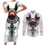Viking Ravens Couples Matching Short Sleeve Bodycon Dress and Long Sleeve Button Shirts Can't Hide Our Warrior Pride - Wonder Print Shop