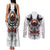 Viking Ravens Couples Matching Tank Maxi Dress and Long Sleeve Button Shirts Can't Hide Our Warrior Pride - Wonder Print Shop