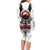 Viking Ravens Family Matching Long Sleeve Bodycon Dress and Hawaiian Shirt Can't Hide Our Warrior Pride - Wonder Print Shop