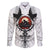 Viking Ravens Family Matching Off Shoulder Maxi Dress and Hawaiian Shirt Can't Hide Our Warrior Pride - Wonder Print Shop
