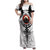 Viking Ravens Family Matching Off Shoulder Maxi Dress and Hawaiian Shirt Can't Hide Our Warrior Pride - Wonder Print Shop