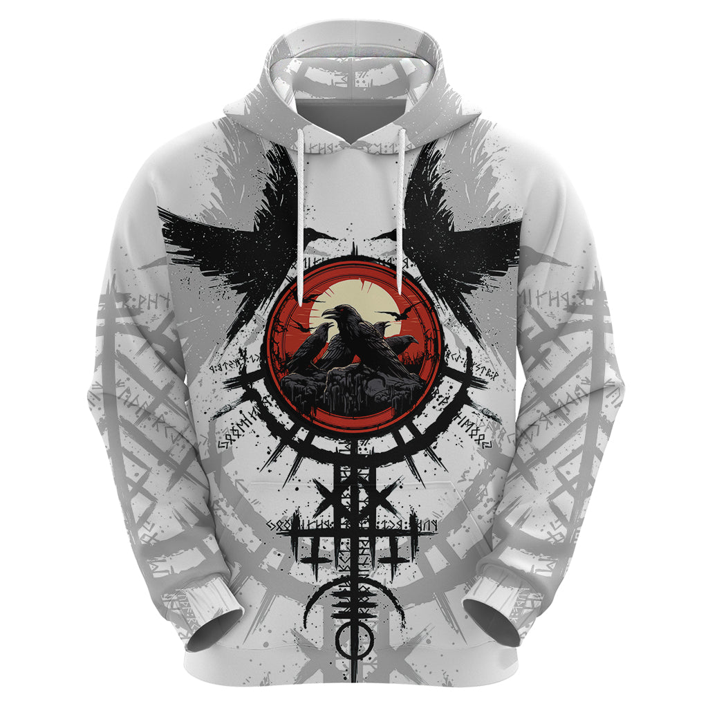 Viking Ravens Hoodie Can't Hide Our Warrior Pride - Wonder Print Shop